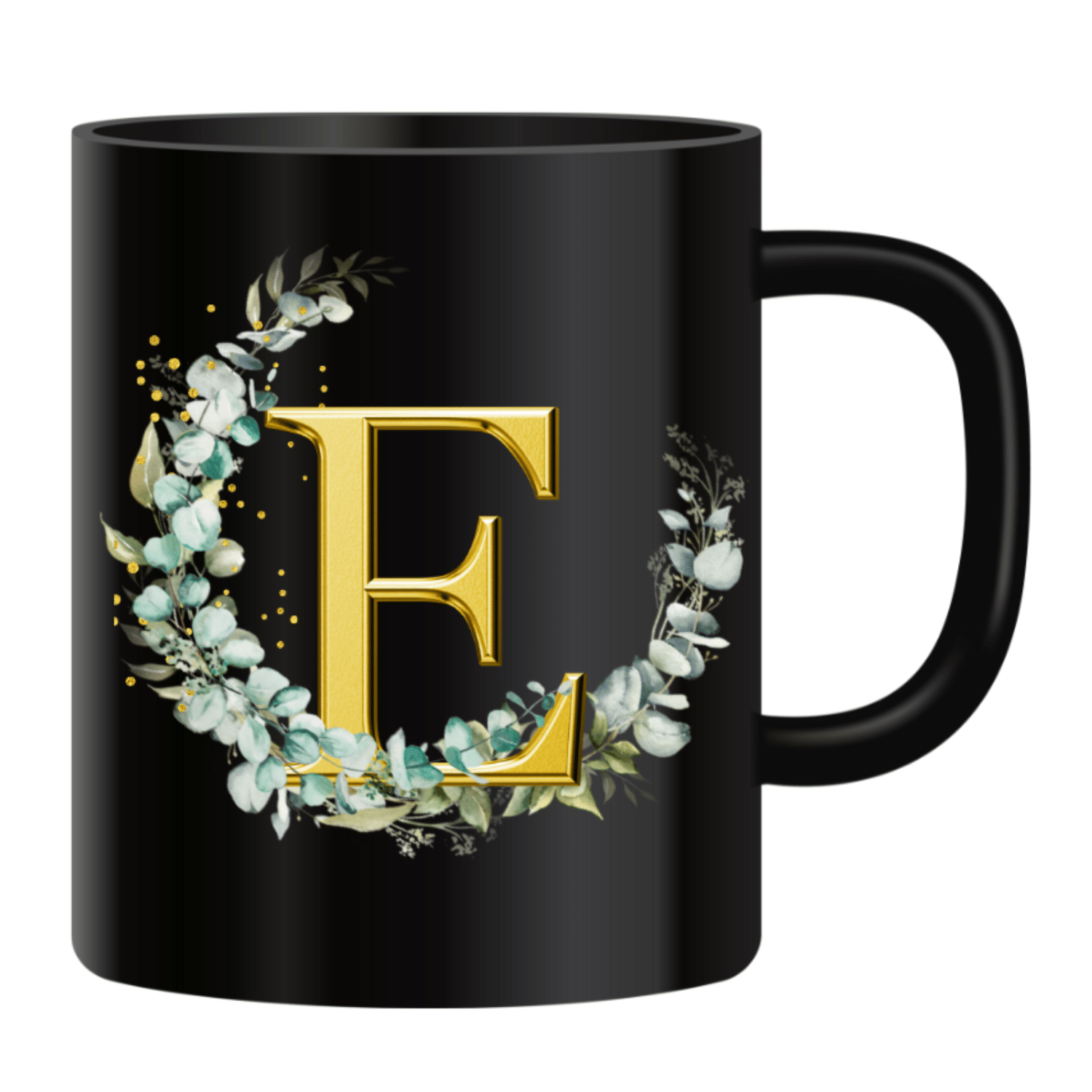     			Maddock black mug E Ceramic Coffee Mug 350 mL ( Pack of 1 )