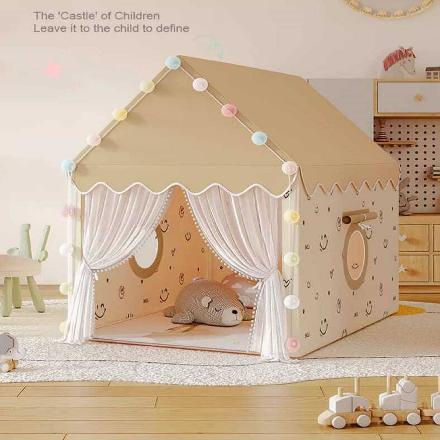     			OSANA jumbo size tent kids theme play tent house for kids 3 year to 10 year