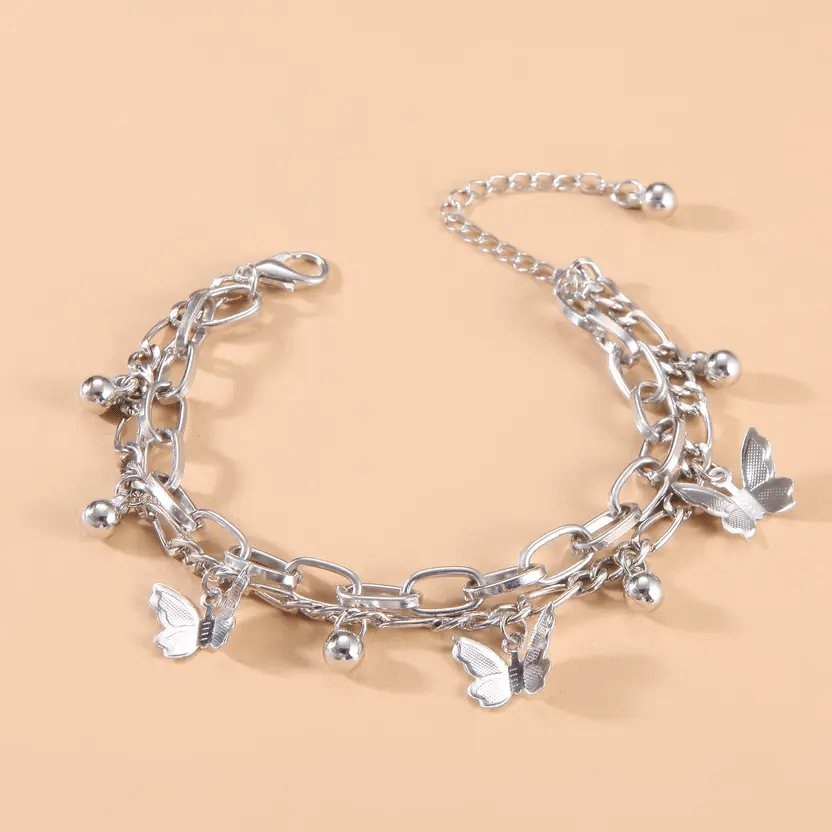 PUJVI Silver Bracelet ( Pack of 1 ) - Bangles & Bracelets | Buy online on ZillyBuy
