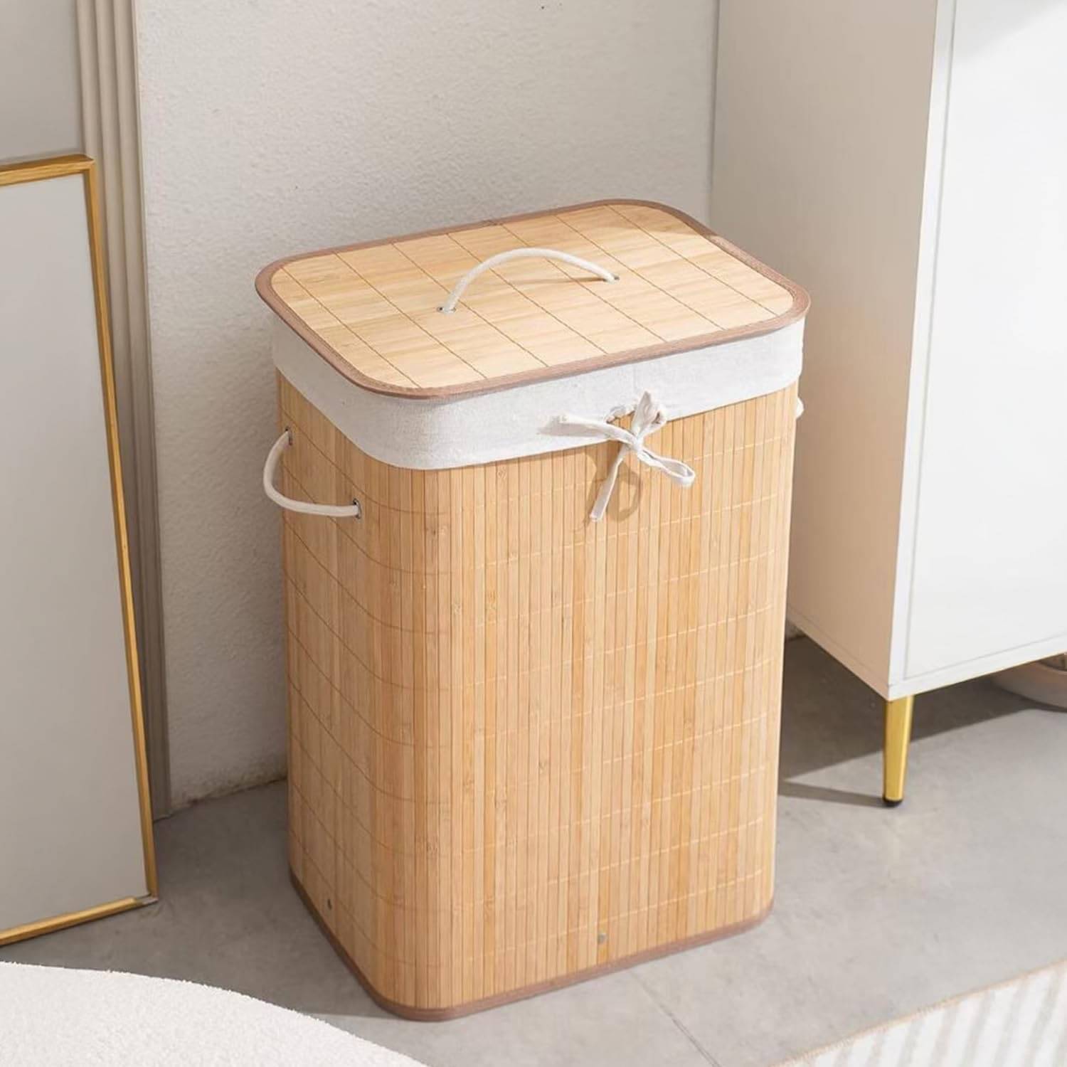     			PrettyKrafts Brown Laundry Bags ( Pack of 1 )