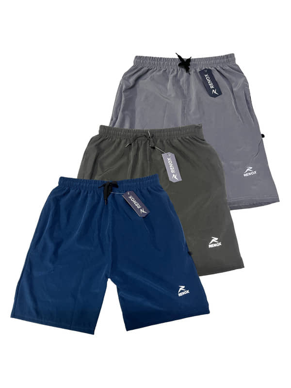 Renox Multicolor 4 Polyester Men's Shorts ( Pack of 3 ) - Shorts | Buy online on ZillyBuy