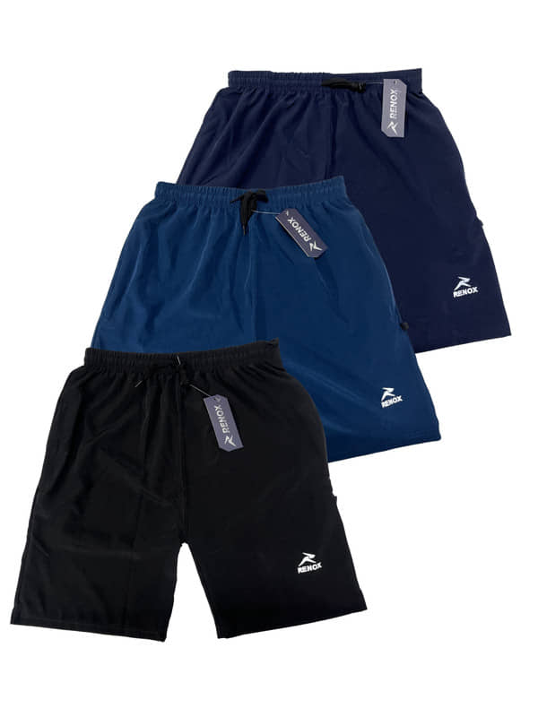 Renox Multicolor 4 Polyester Men's Shorts ( Pack of 3 ) - Shorts | Buy online on ZillyBuy