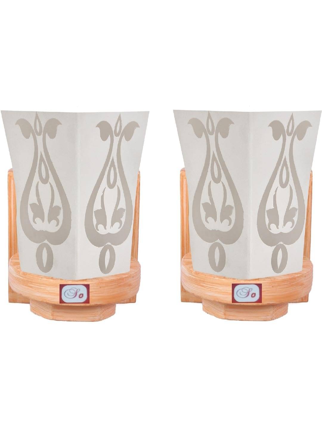 Somil white Up Light Wall Lamp ( Pack of 2 )     			Somil white Up Light Wall Lamp ( Pack of 2 )