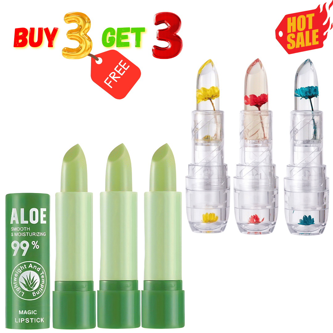     			Sonavi Red,Green Matte Waterproof Stain Lipstick ( Pack of 6 )