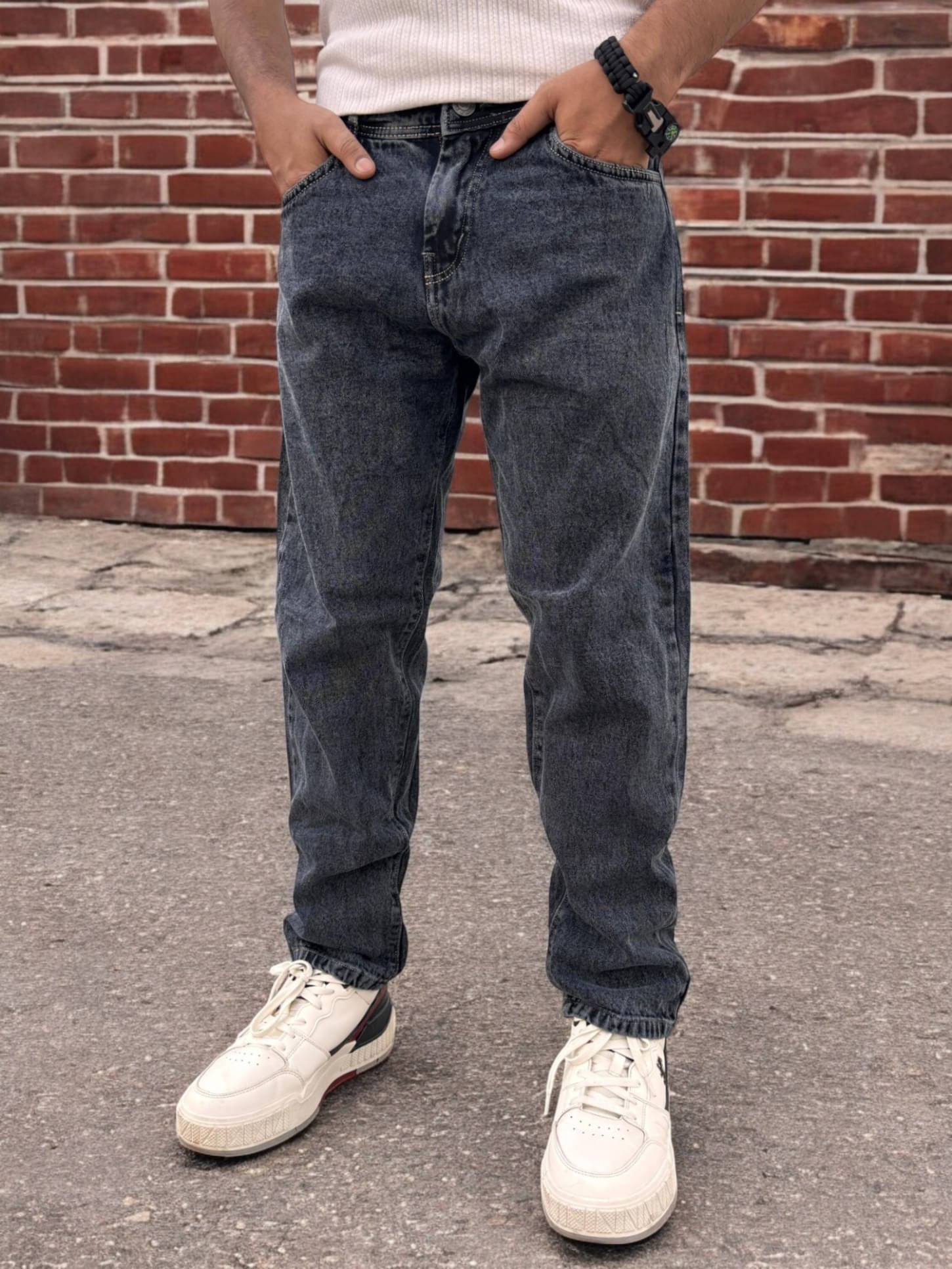     			Styzon Clean Look Men's Jeans - Black ( Pack of 1 )