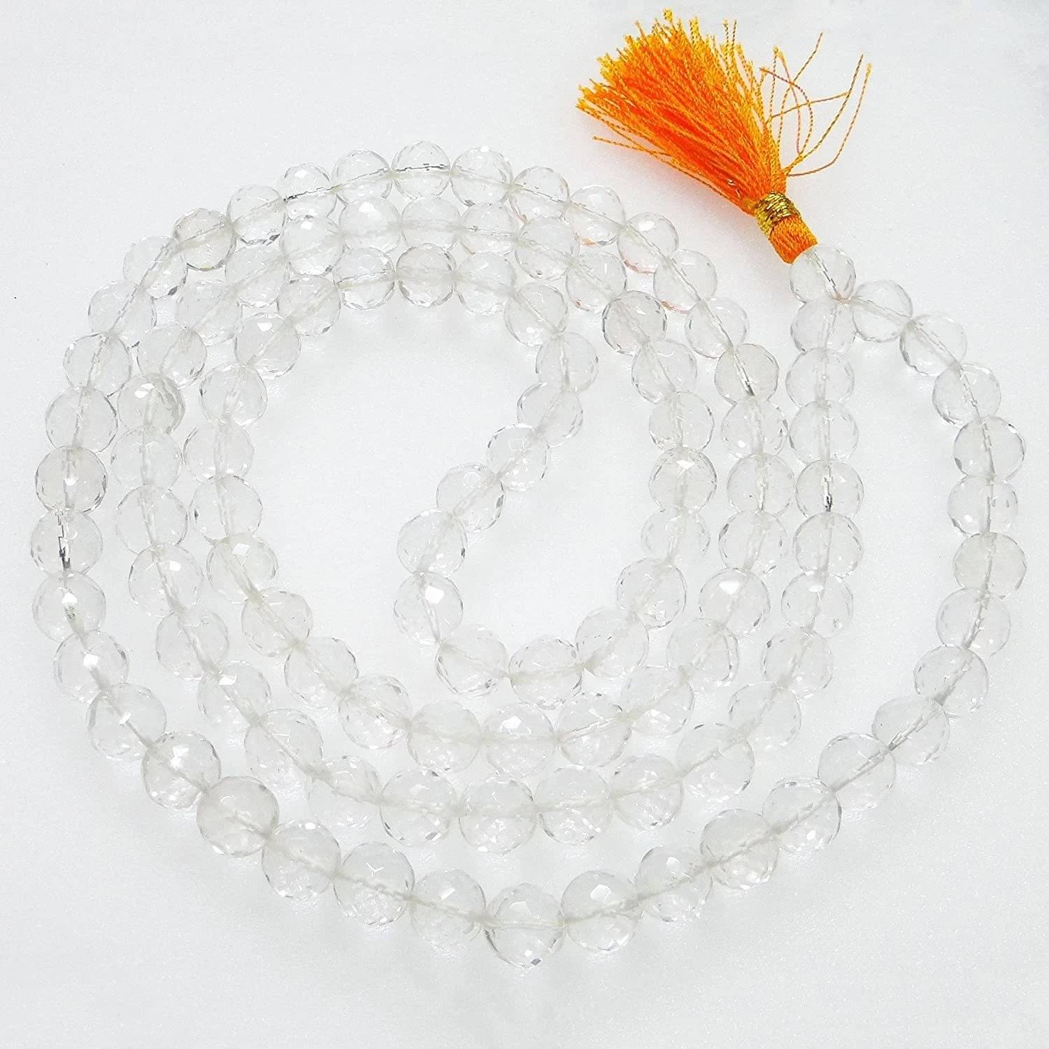     			SwamiMart White Religious Mala ( Pack of 1 )