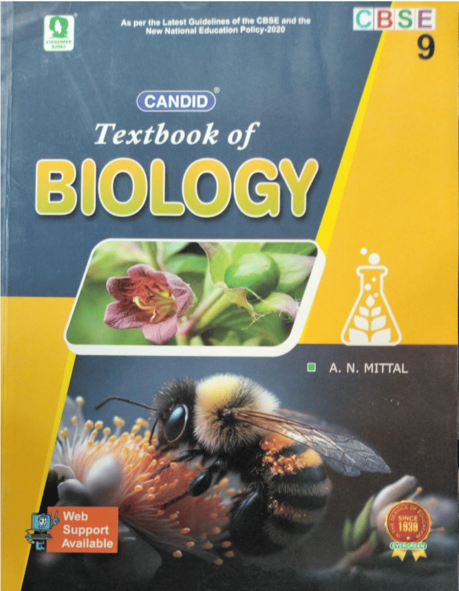     			TEXTBOOK OF BIOLOGY CBSE CLASS 9