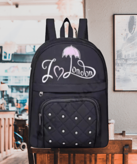     			THE MONAINA CEAPT Backpack PU Set of 1 ( Black )
