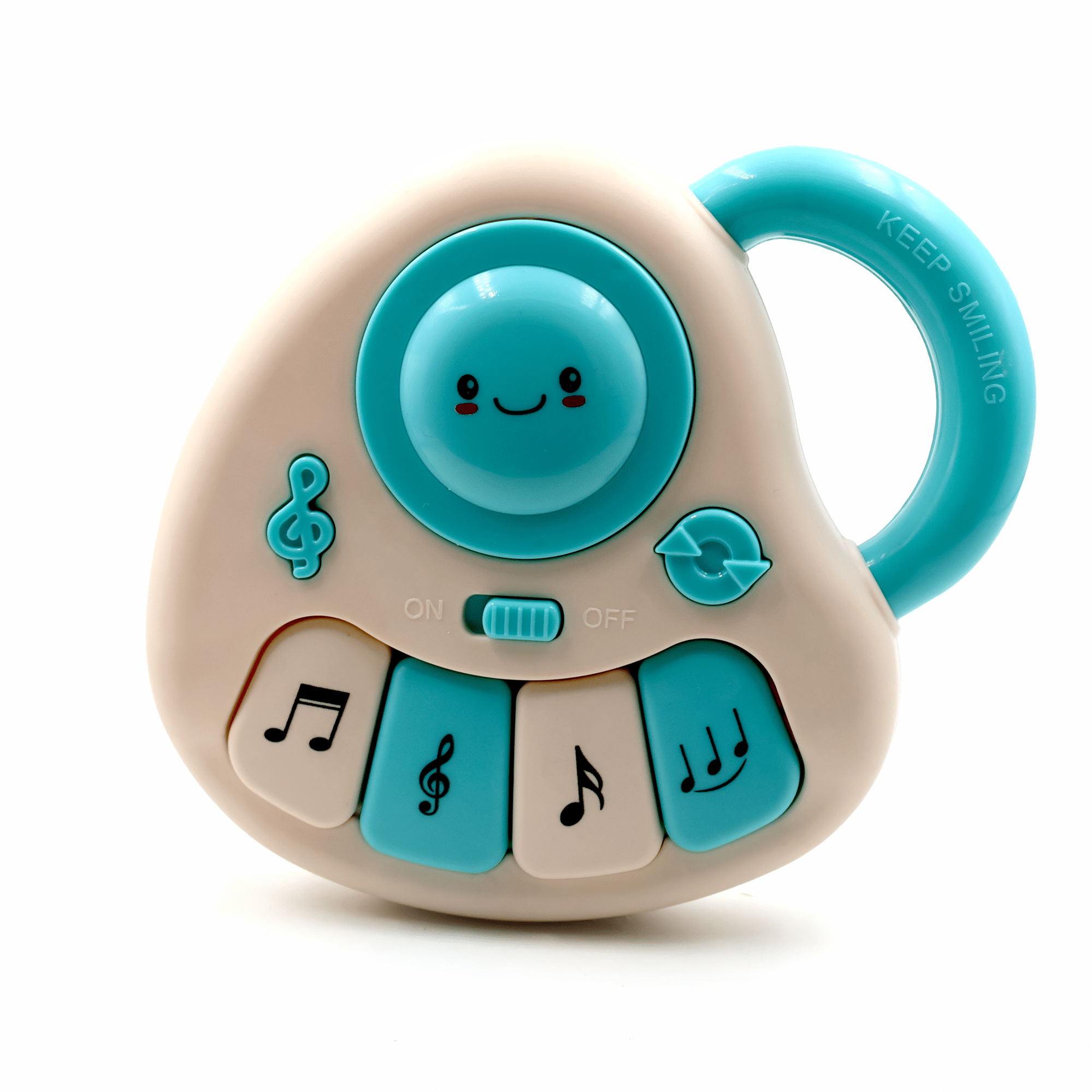     			Tiny Tune Piano (White-Blue)
