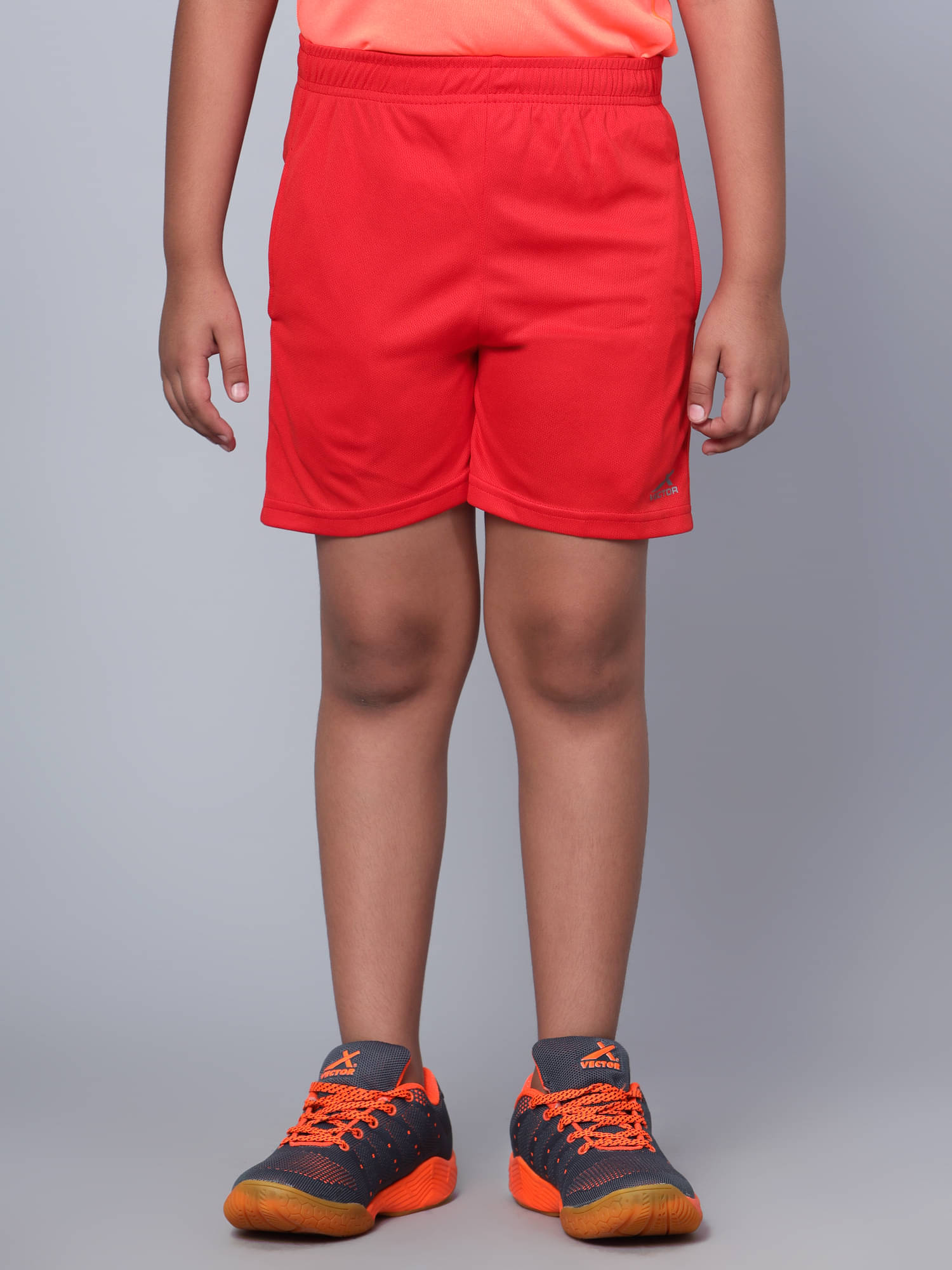     			Vector X Pack of 1 Polyester Shorts For Boys ( Red )