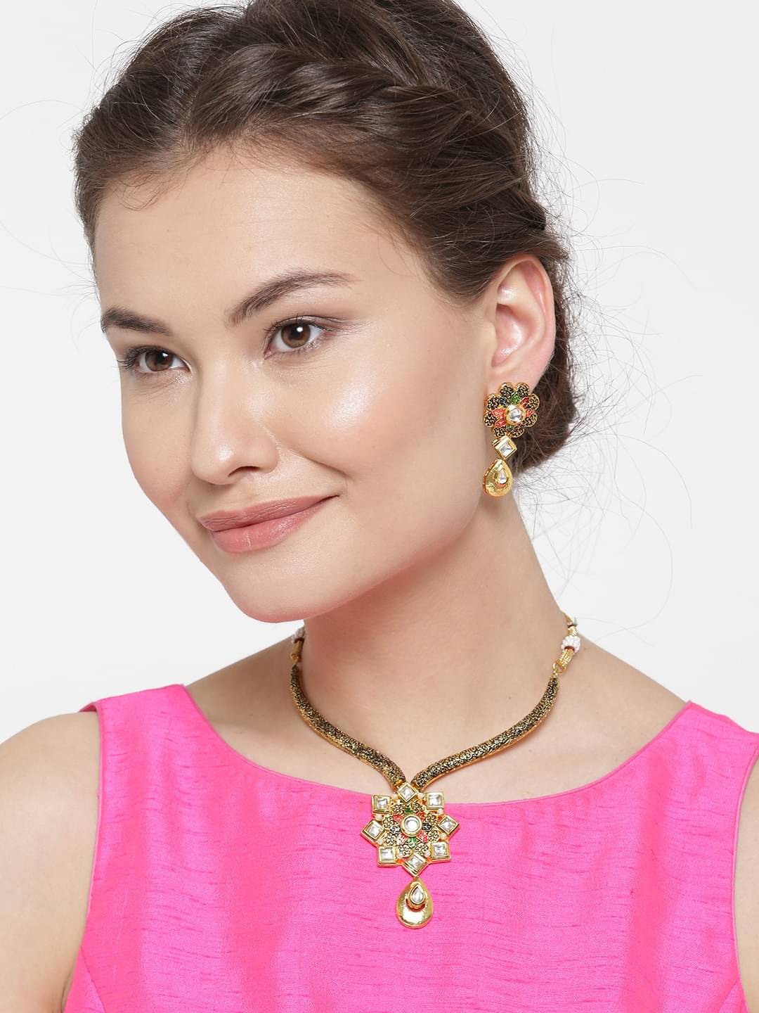     			YOUBELLA Multi Color Body Chain ( Pack of 1 )
