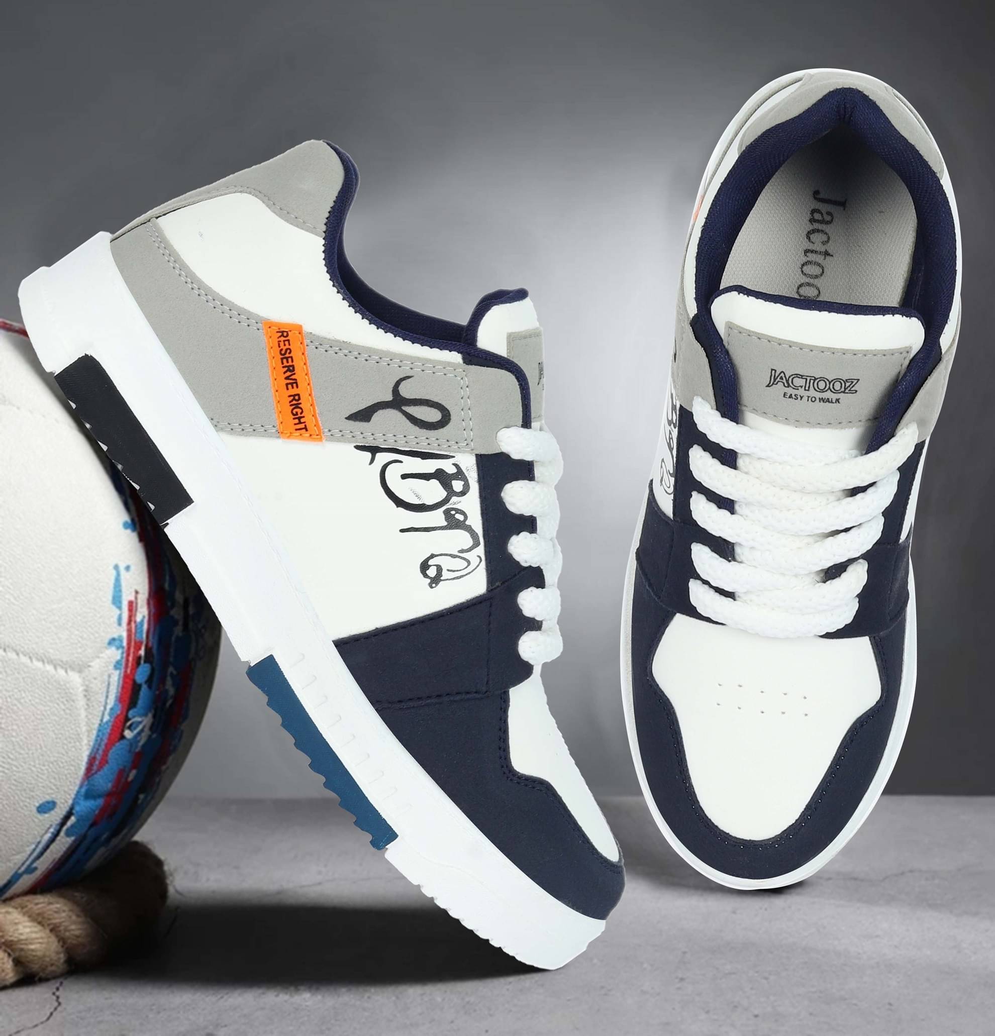     			jactooz JACTOOZ New Comfortable Lace Up Sneaker For Men, Multicolor Men's Sneakers