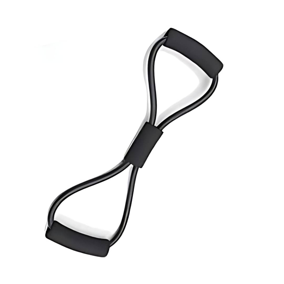     			AMETHYST SKY Rubber Figure 8 Resistance Band 25-30 kg