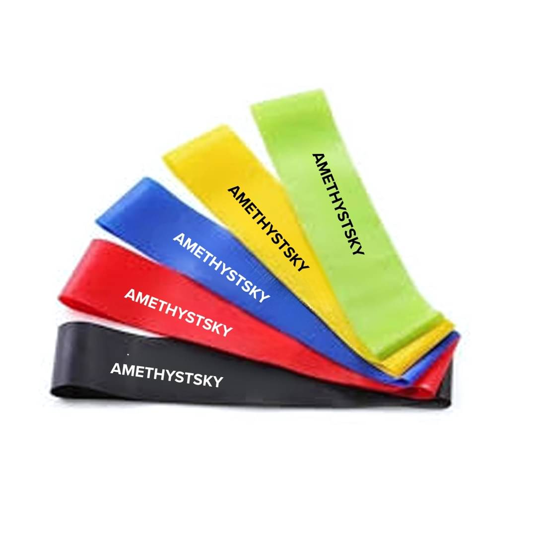 AMETHYST SKY Rubber Mini Loop Resistance Band 25-30 kg AMETHYST SKY Rubber Mini Loop Resistance Band 25-30 kg