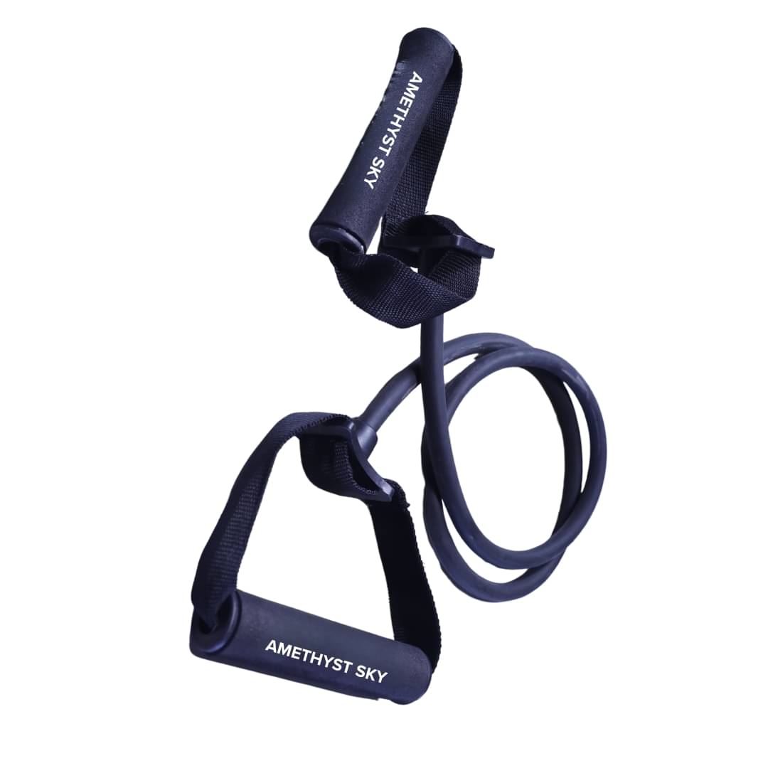     			AMETHYST SKY Rubber Single Toning Tube 25-30 kg
