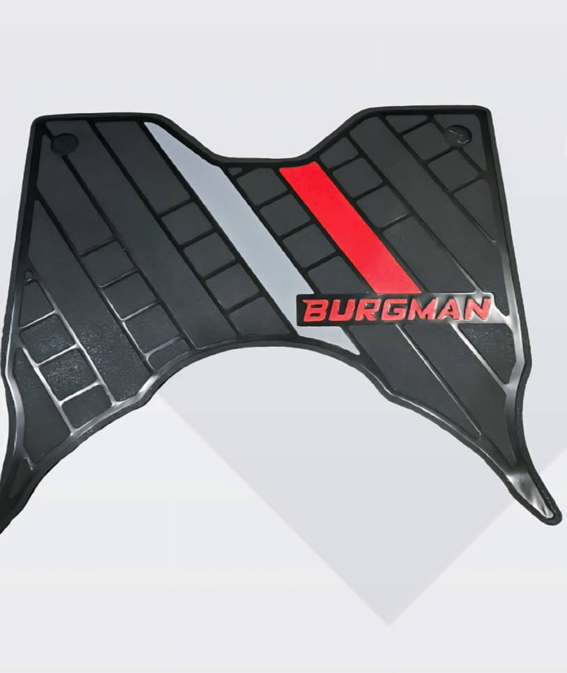 Anti skid Scooter/Scooty Foot Mat Rubber Floor Mat Accessories for Burgman 125 Multicolour Foot Mat Anti skid Scooter/Scooty Foot Mat Rubber Floor Mat Accessories for Burgman 125 Multicolour Foot Mat