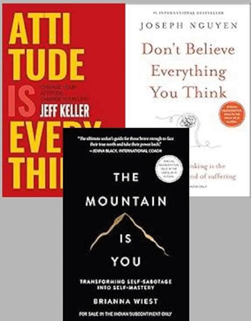 Attitude Is Everything + Don't Believe Everything You Think + Mountain is You Attitude Is Everything + Don't Believe Everything You Think + Mountain is You