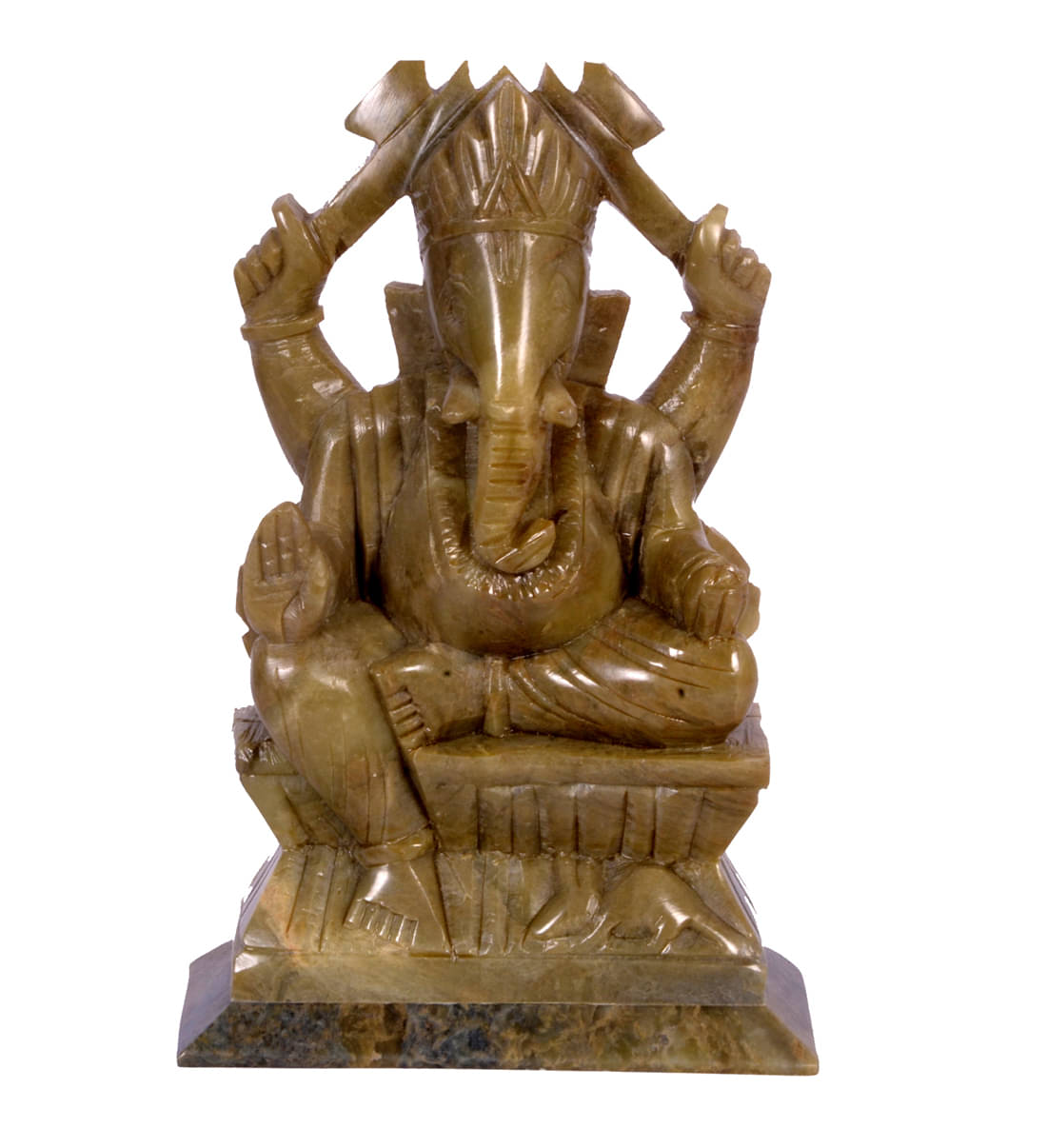     			Avinash Handicrafts Marble Lord Ganesha Idol ( 12 cm )