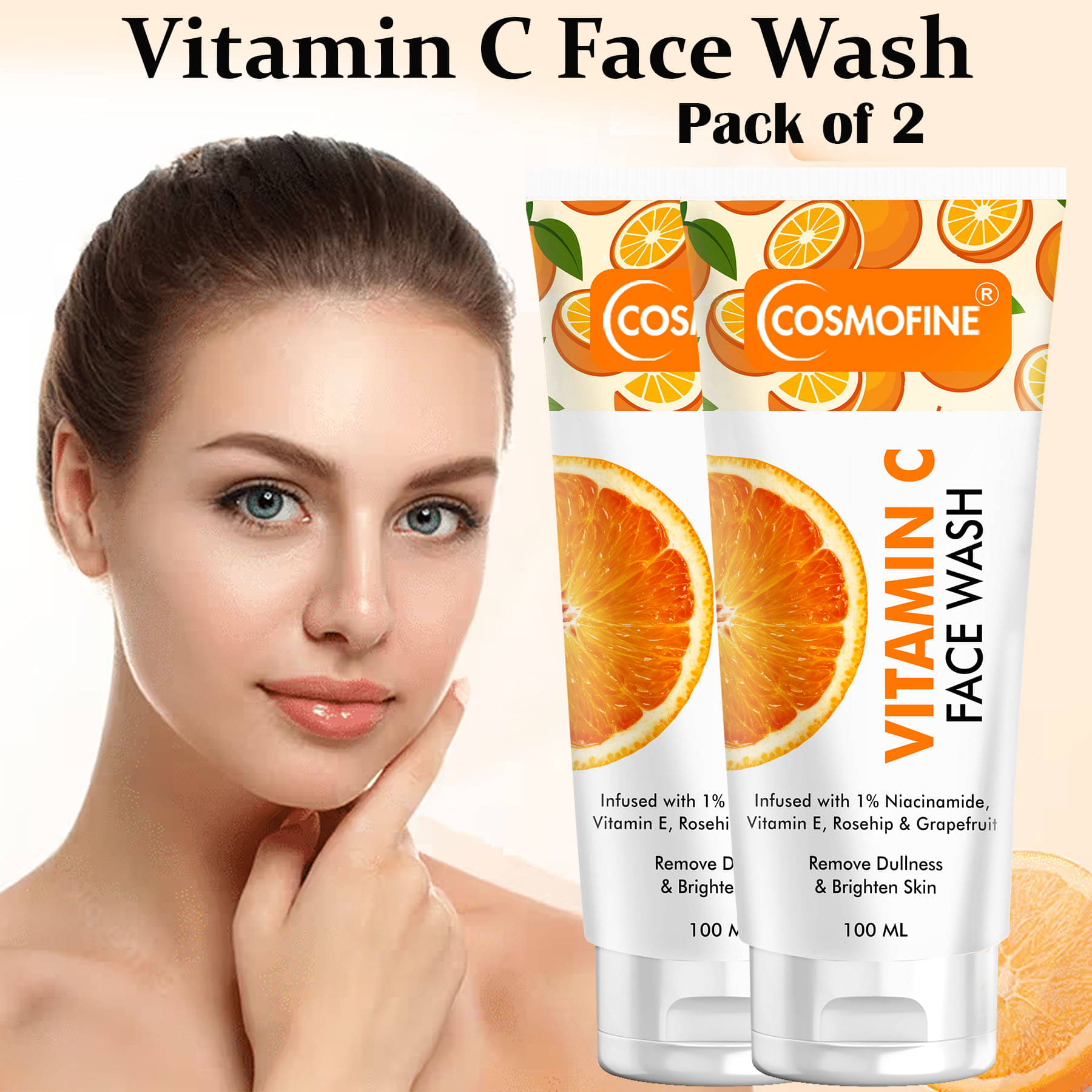 COSMOFINE - Pigmentation Removal Face Wash For All Skin Type ( Pack of 2 ) COSMOFINE - Pigmentation Removal Face Wash For All Skin Type ( Pack of 2 )