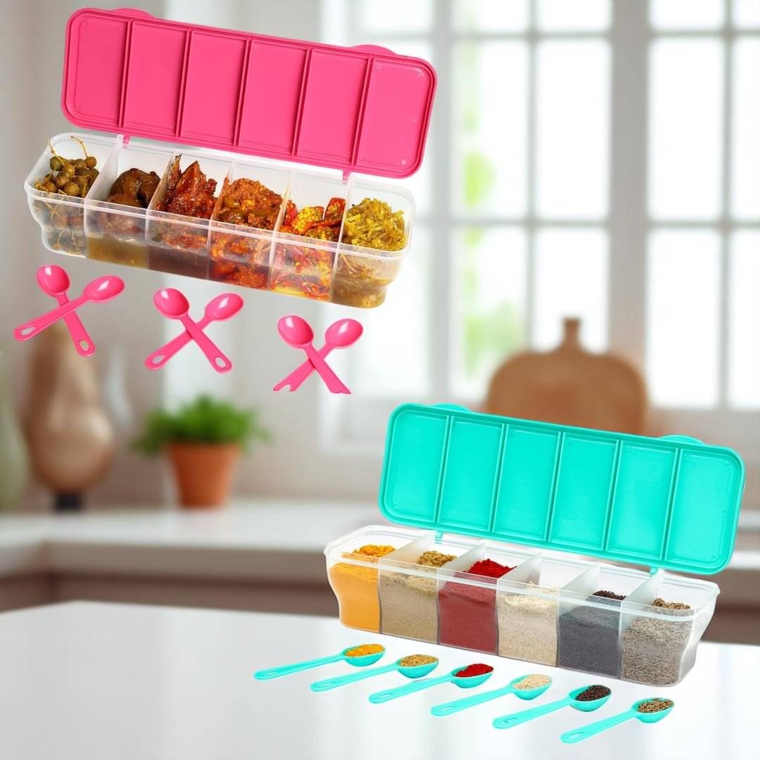     			Dinely Multi-Purpose Box Plastic Multicolor Multi-Purpose Container ( Set of 2 )