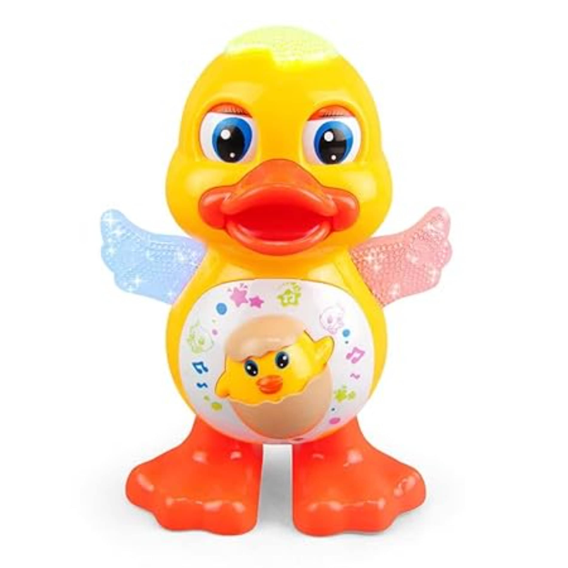 Esnapy Delivering Joys of Life|| Dancing Duck Toy with Vibrant Light & Musical Effects, Multicolor, Pack of 1 Esnapy Delivering Joys of Life|| Dancing Duck Toy with Vibrant Light & Musical Effects, Multicolor, Pack of 1