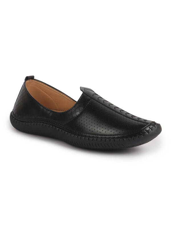     			Fausto Black Men's Jutti