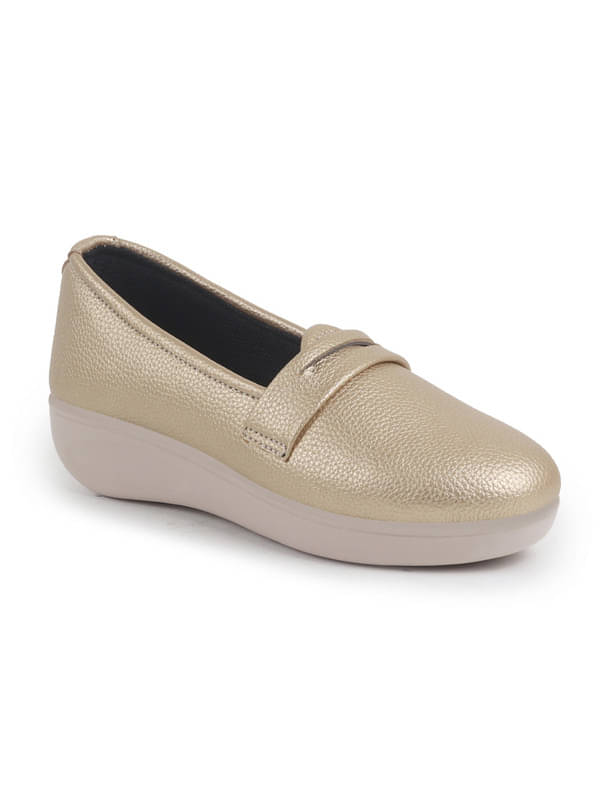     			Fausto Gold Women's Slip On