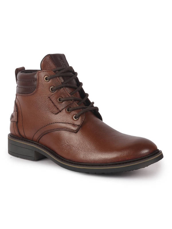     			Fausto Tan Men's Chukka Boots