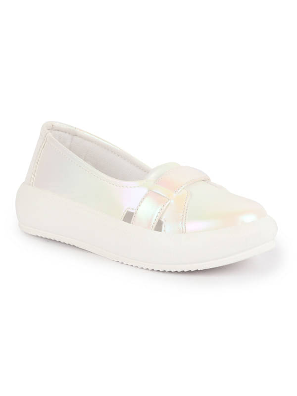 Fausto White Women's Loafers     			Fausto White Women's Loafers