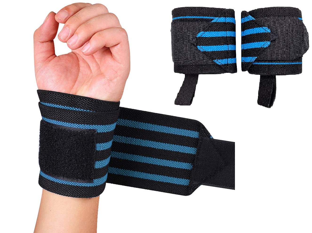 Gjshop Blue Nylon Wrist Band ( Pack of 2 )     			Gjshop Blue Nylon Wrist Band ( Pack of 2 )