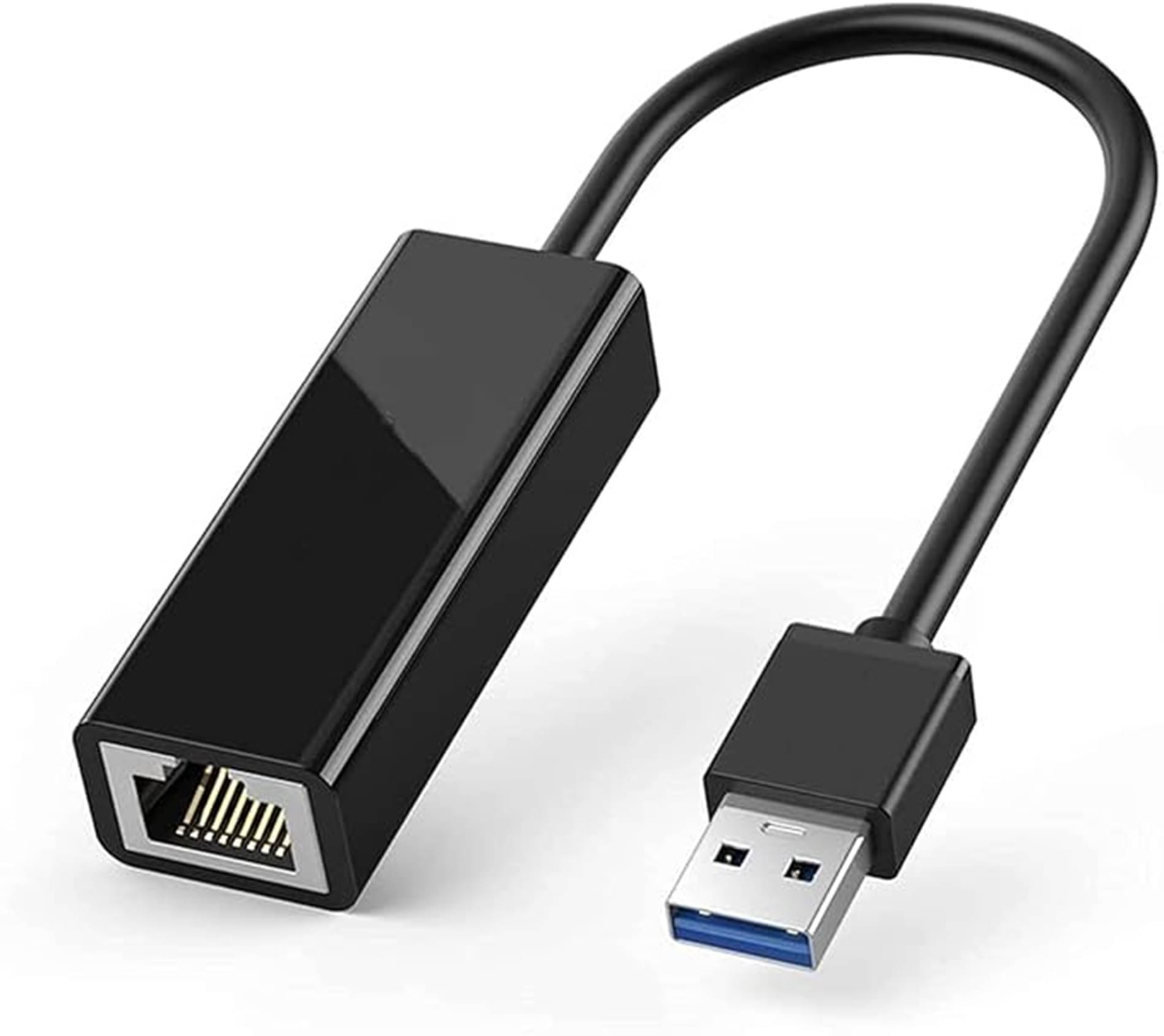 Lapster Ethernet Adapter USB to RJ45 LAN Wired Adapter Compatible for Nintendo Switch Wii Wii U Laptops Lapster Ethernet Adapter USB to RJ45 LAN Wired Adapter Compatible for Nintendo Switch Wii Wii U Laptops