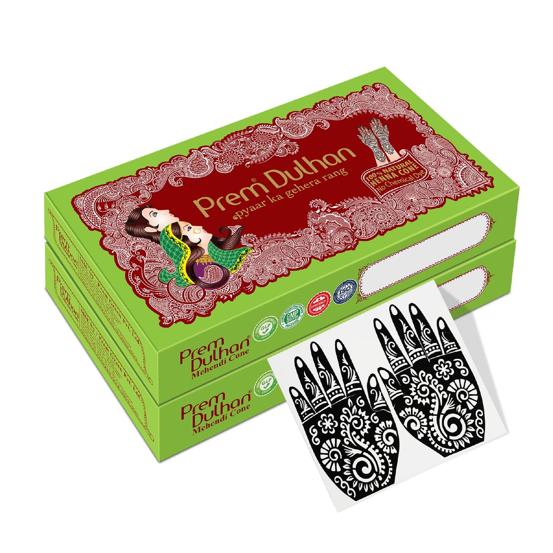 Prem Dulhan Natural Henna 200 g Prem Dulhan Natural Henna 200 g
