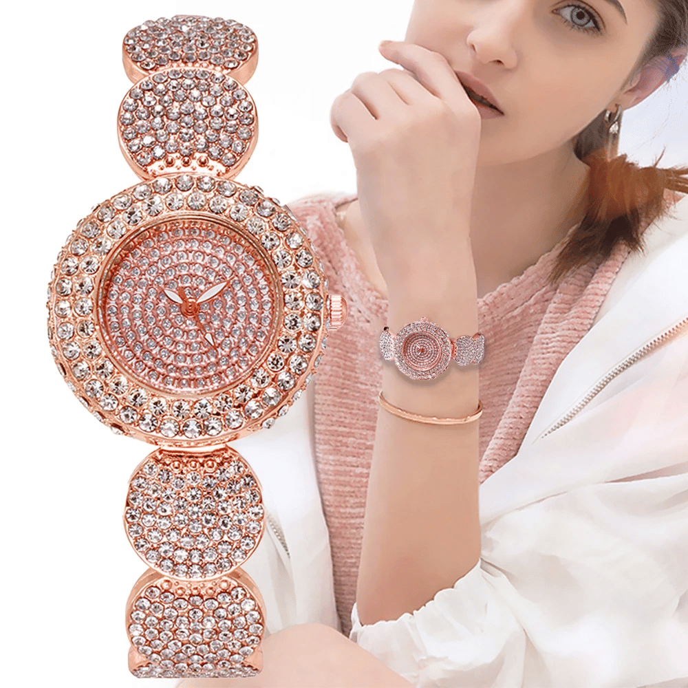 Renaissance Traders Rose Gold Metal Analog Womens Watch