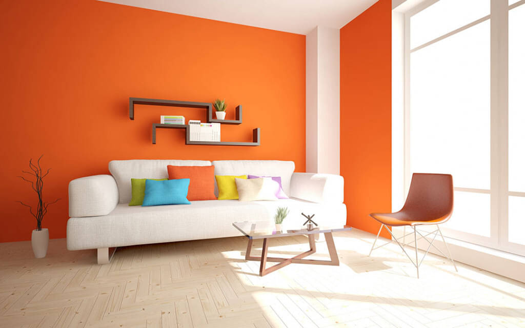     			SIA VENDORS 60x121 cm Orange Wood Matte water proof Self Adhesive Wallpaper