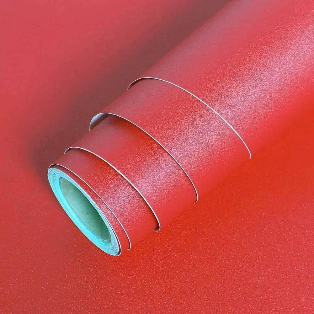 SIA VENDORS 60x121 cm Red water proof Self Adhesive Wallpaper SIA VENDORS 60x121 cm Red water proof Self Adhesive Wallpaper