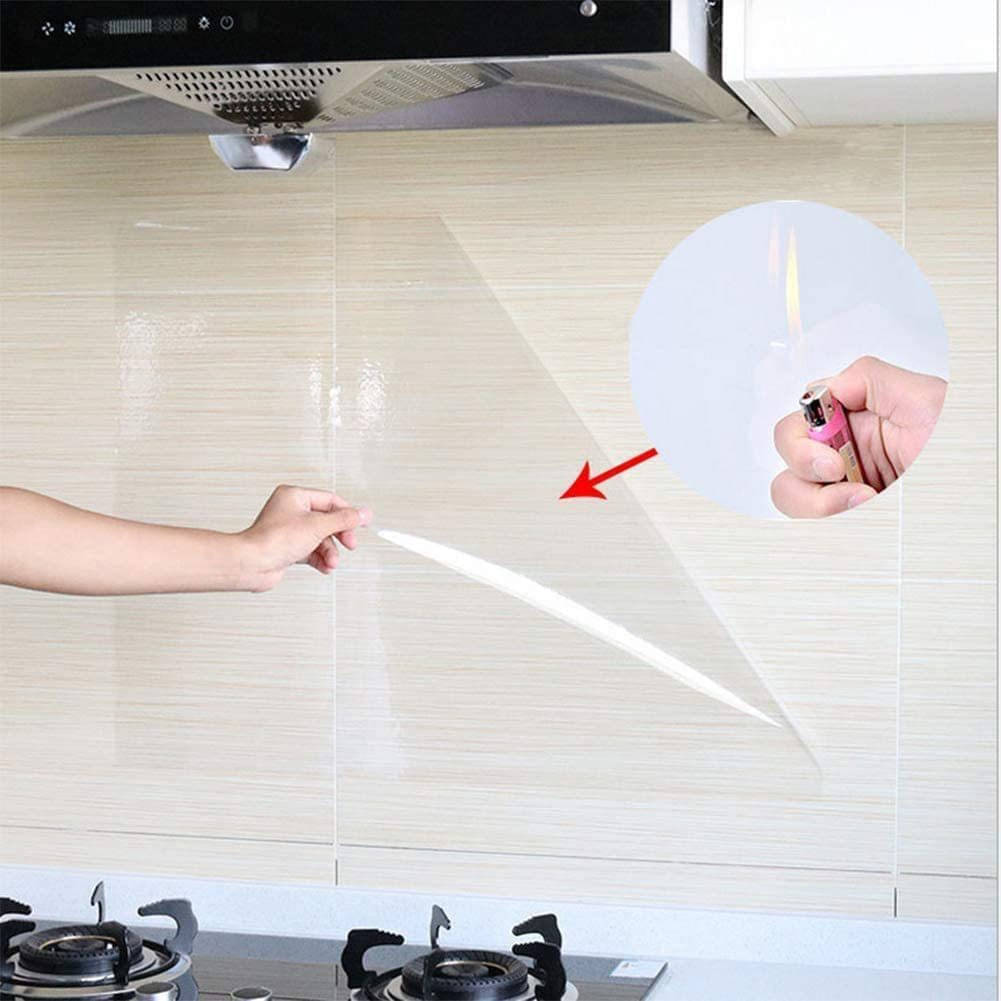 SIA VENDORS kicthen backsplash transparent film for wall kitchen waterproof (1.2X121X60)Kitchen Mat Roll SIA VENDORS kicthen backsplash transparent film for wall kitchen waterproof (1.2X121X60)Kitchen Mat Roll