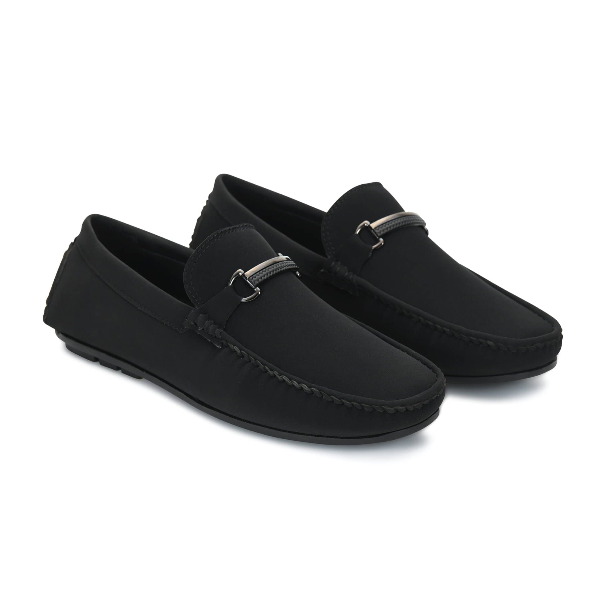     			STEPHORN Black Men's Horsebit