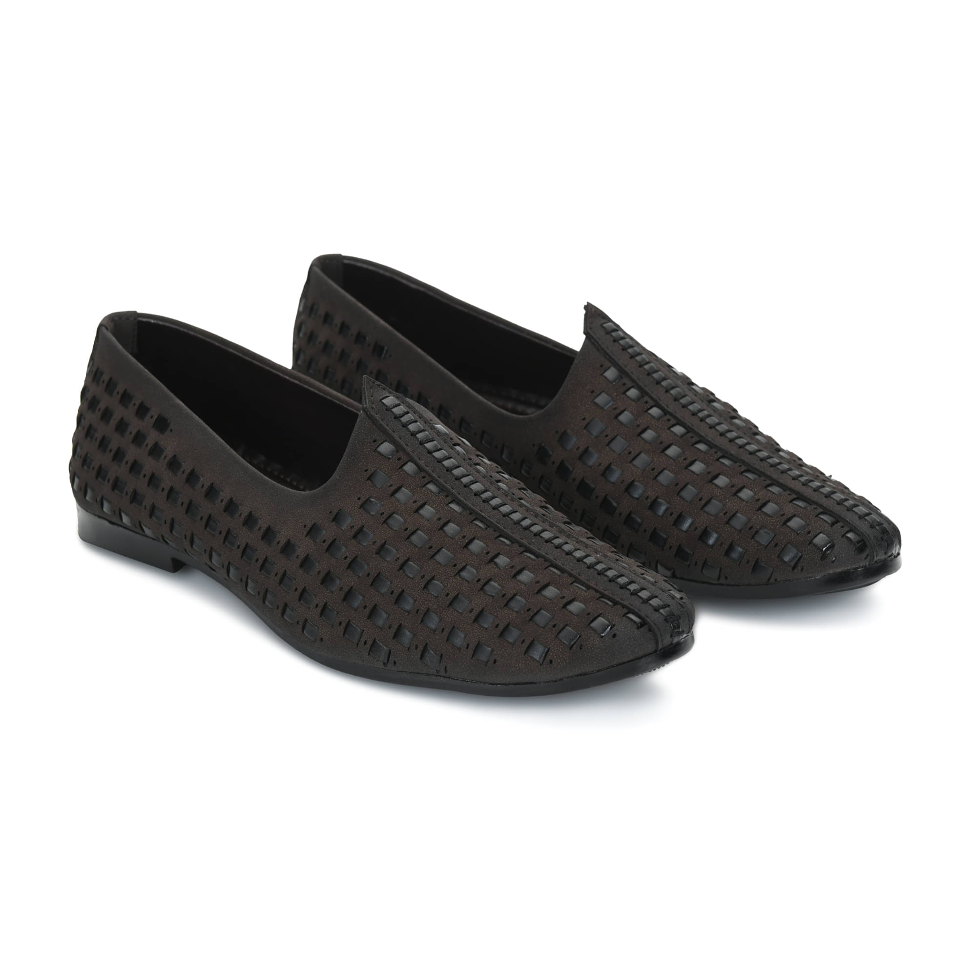     			STEPHORN Brown Men's Designer Shoes