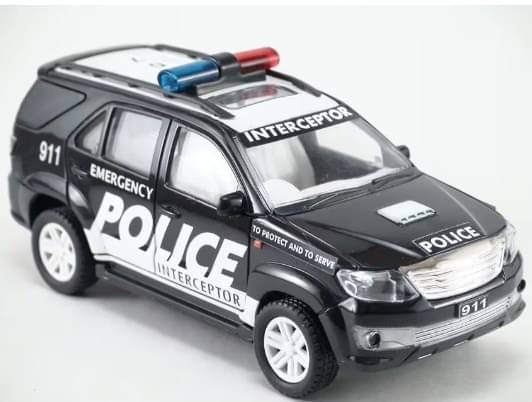     			Toonkiz Centy Toys Plastic Interceptor Fortune Pull Back Car