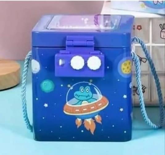     			Toonkiz Piggy Bank - Coin box for Boys, Money Bank with password for Boys