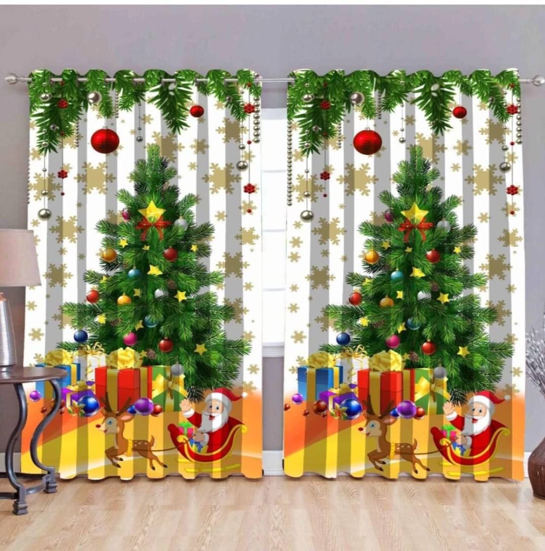     			Tramb Abstract Room Darkening Eyelet Curtain 5 FT ( Pack of 1 ) - Multi Color