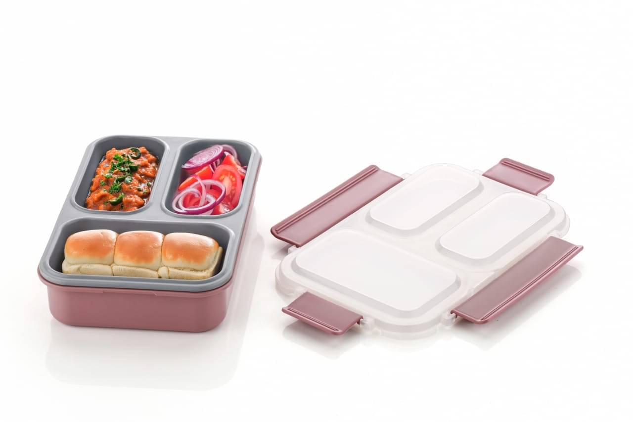 UNICEPT Jimmy 3 Insulated Lunch Box Plastic Insulated Lunch Box 1 - Container ( Pack of 1 ) UNICEPT Jimmy 3 Insulated Lunch Box Plastic Insulated Lunch Box 1 - Container ( Pack of 1 )