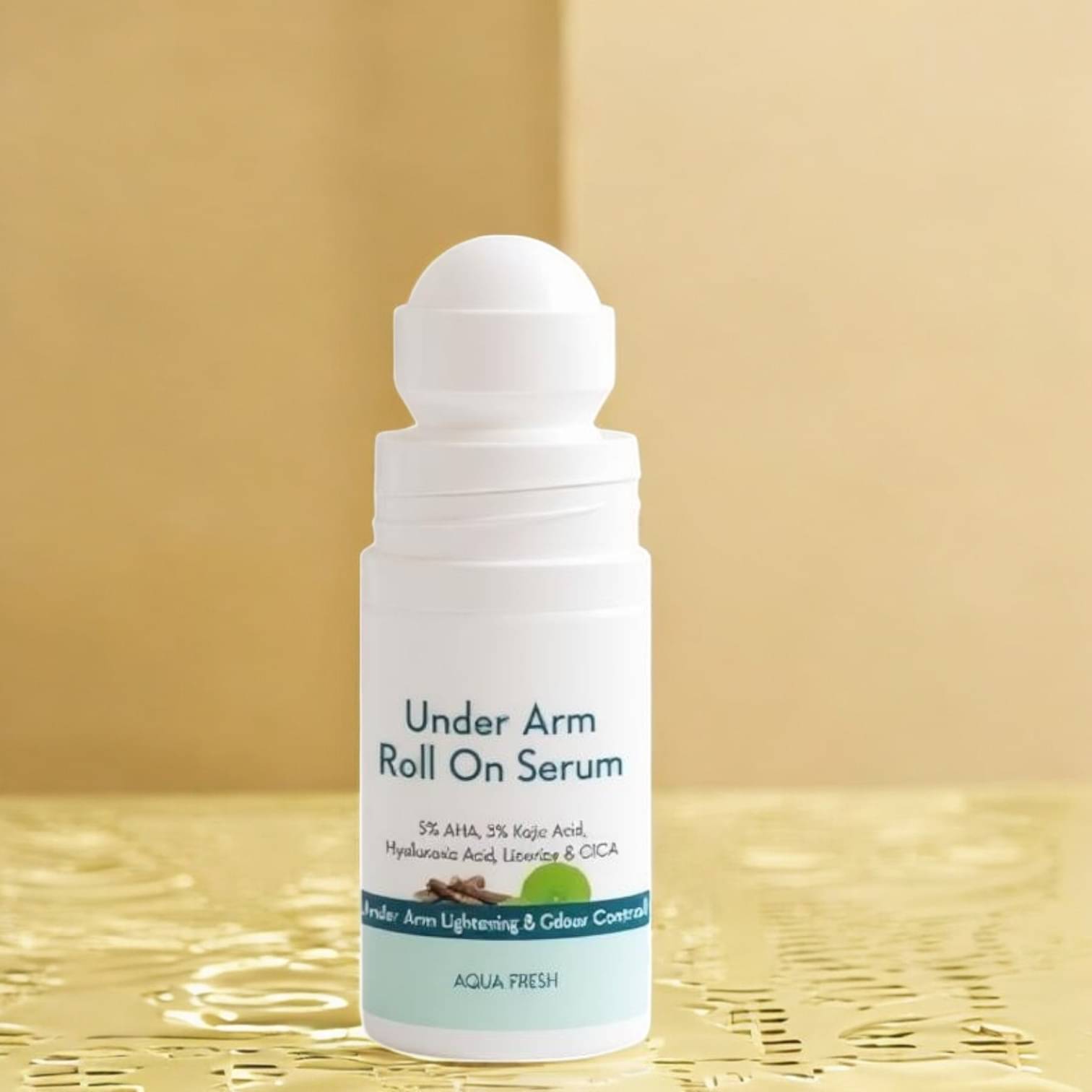     			Vibrista Underarm Roll On Serum - 5% AHA & 3% Kojic Acid for Brightening & Odour Control Women & Men