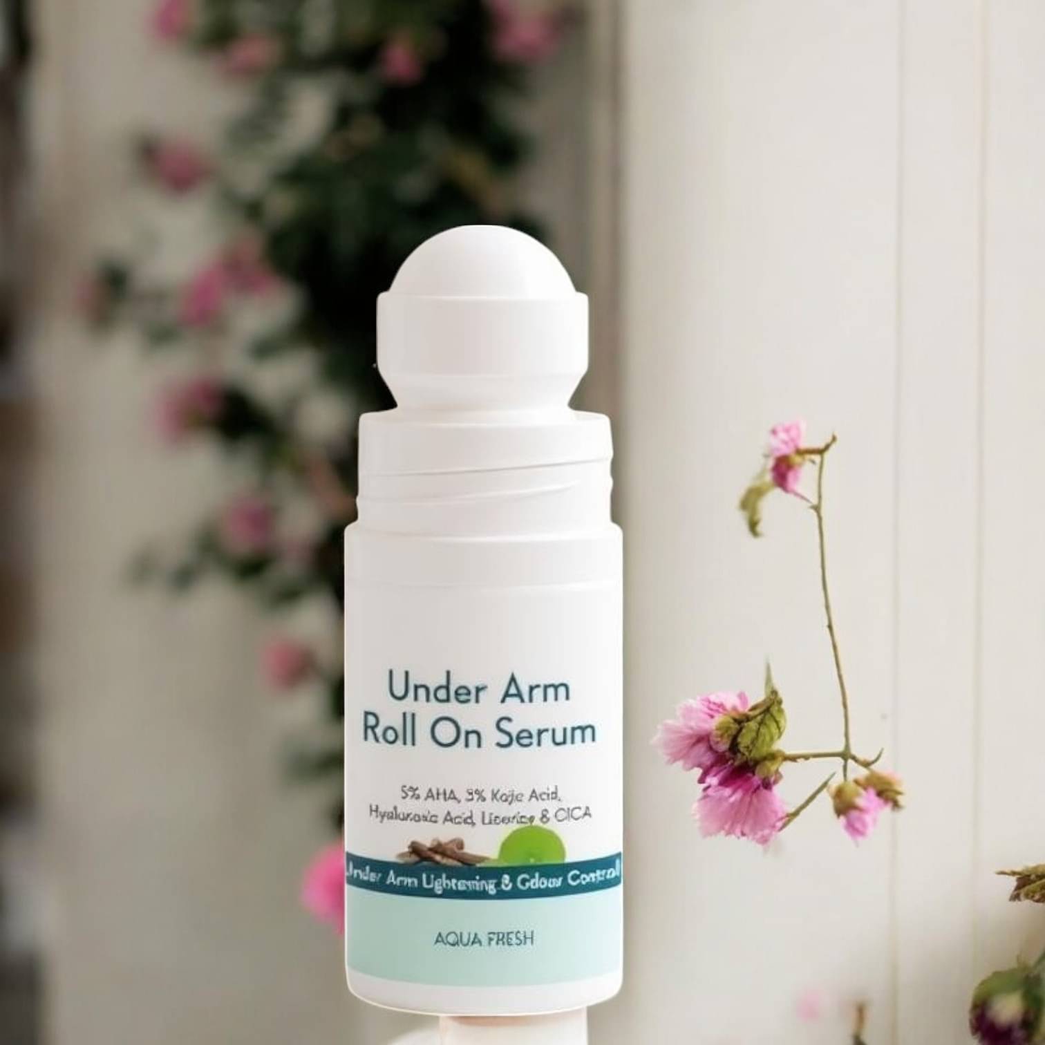     			Vibrista Underarm Roll On Serum - 5% AHA & 3% Kojic Acid for Brightening & Odour Control Women & Men