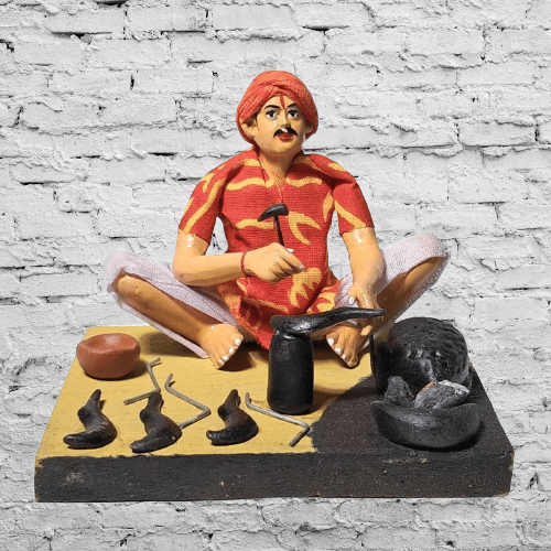 Blacksmith Handmade Decorative Clay dolls Blacksmith Handmade Decorative Clay dolls