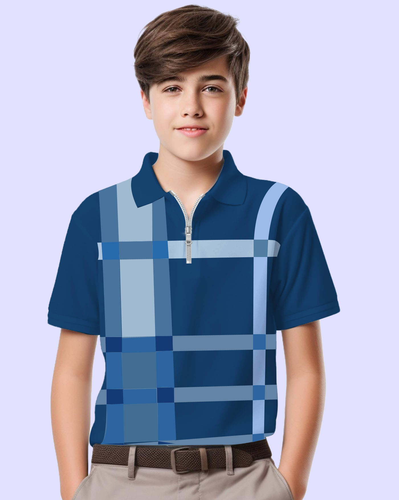    			ENITOR Pack of 1 Boys & Girls Cotton Blend Polo T-Shirt ( Teal )
