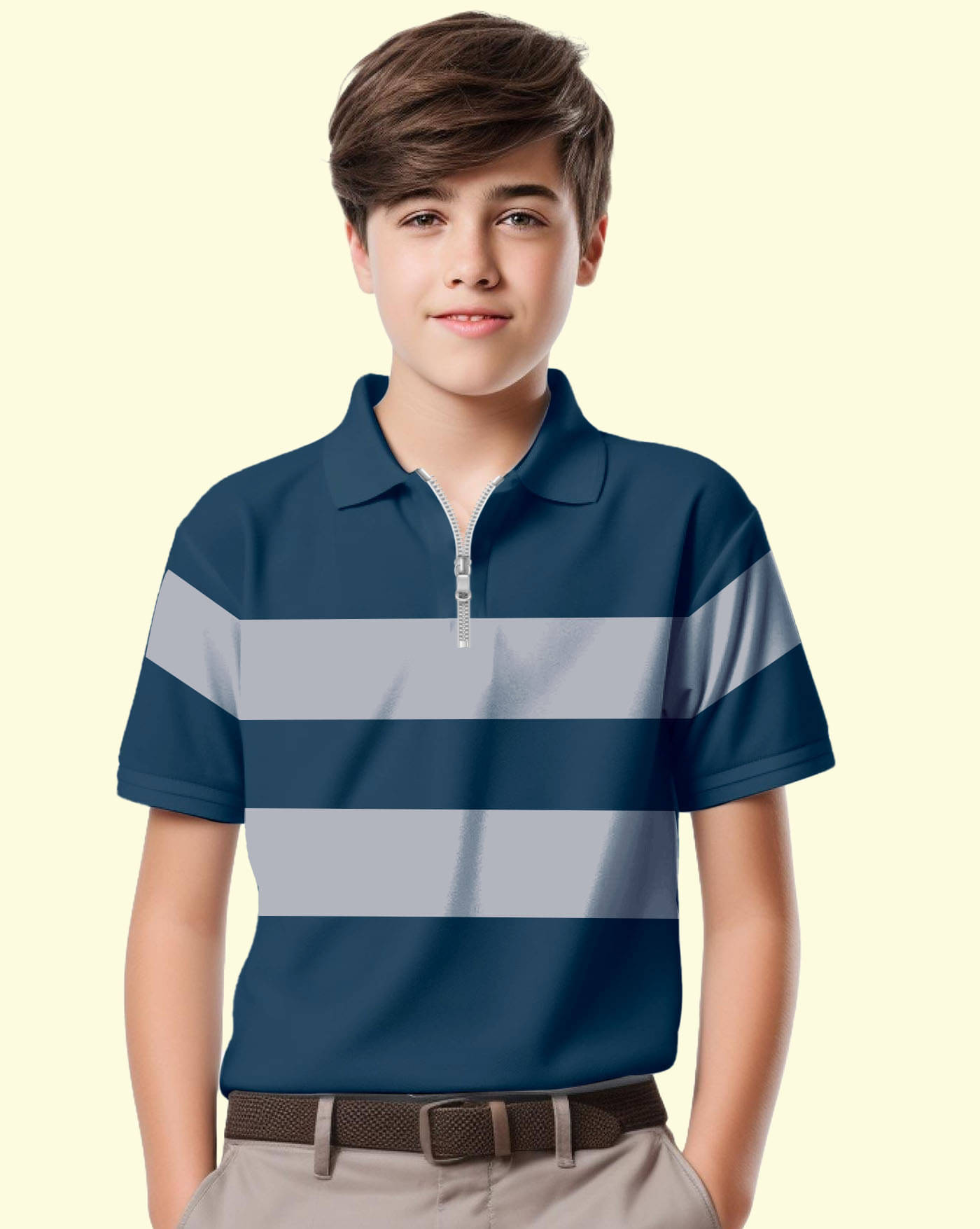     			ENITOR Pack of 1 Boys & Girls Cotton Blend Polo T-Shirt ( Multicolor )