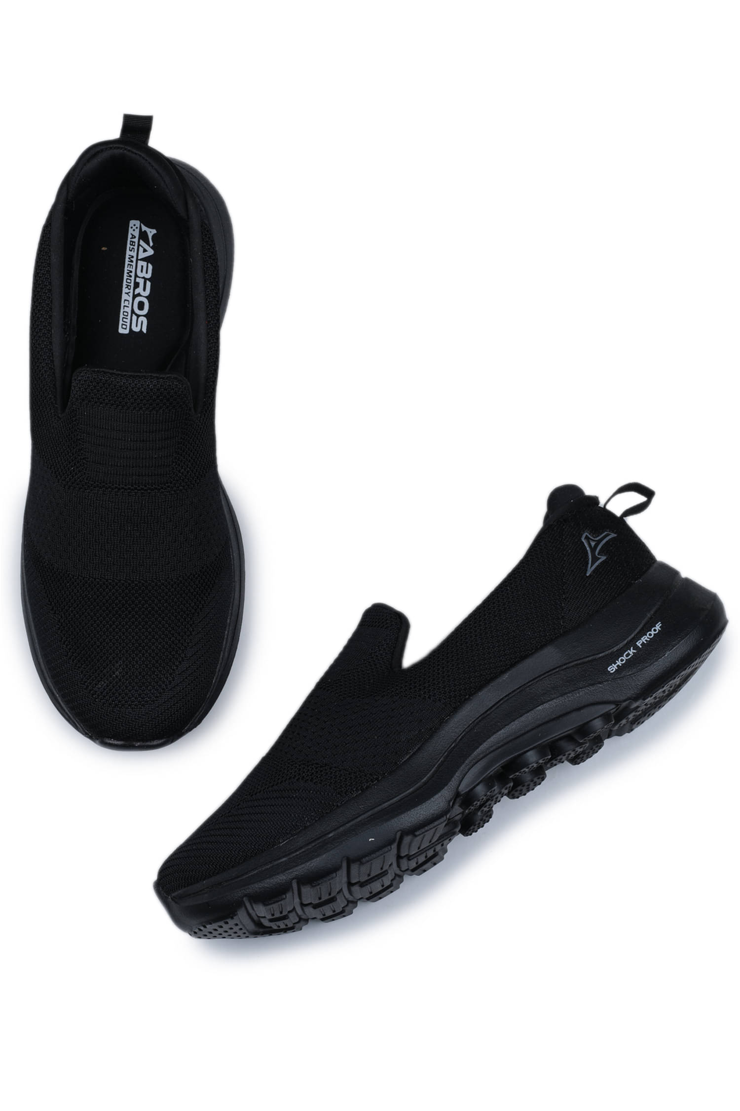 Abros COOLRIDE PRO Black Men's Sports Running Shoes     			Abros COOLRIDE PRO Black Men's Sports Running Shoes