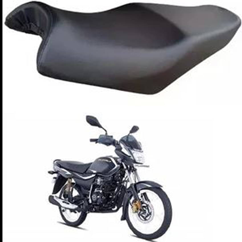 Bike Waterproof Leather Durable Plain Seat Cover/Seatcover Protect from Rust&Dust Black for Bajaj Platina Bike Waterproof Leather Durable Plain Seat Cover/Seatcover Protect from Rust&Dust Black for Bajaj Platina