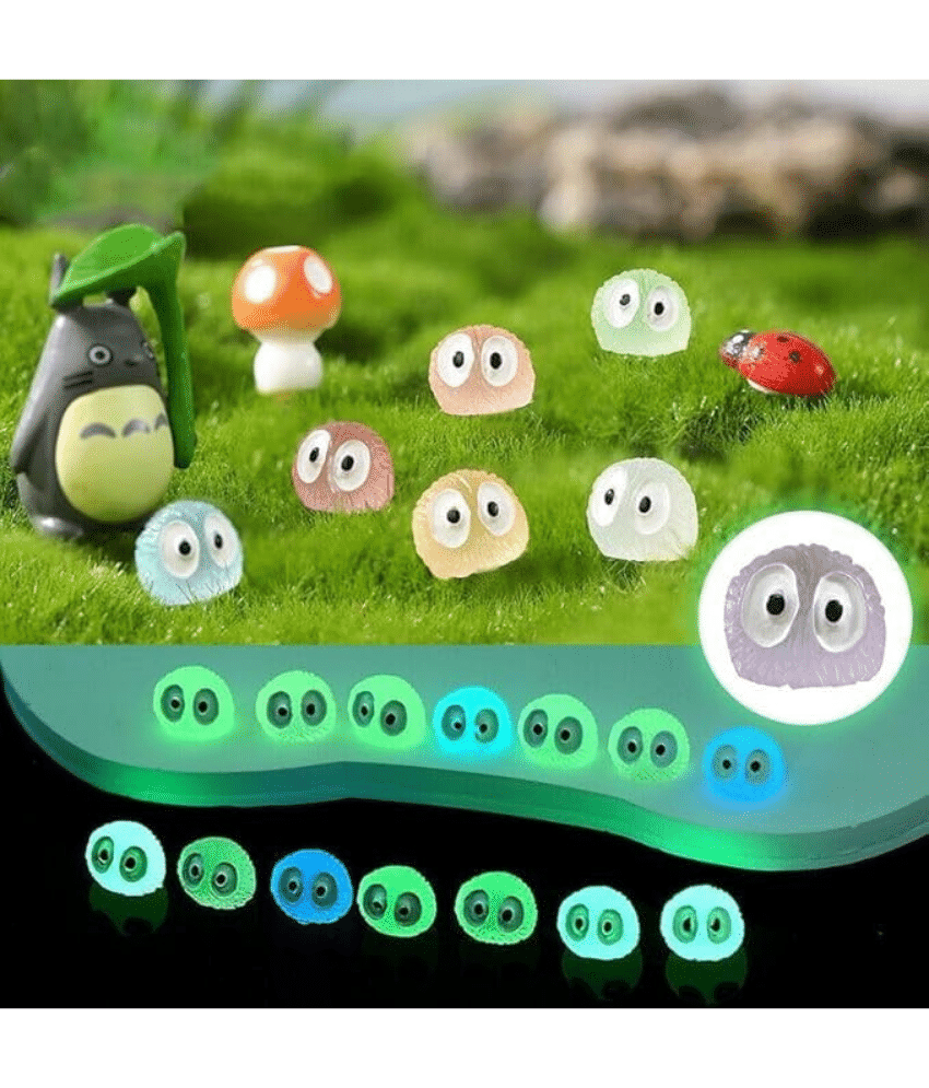 DNESHY Small Elves Glow in the Dark Miniature Figures: Luminous Fairy Garden Decoration Items DNESHY Small Elves Glow in the Dark Miniature Figures: Luminous Fairy Garden Decoration Items